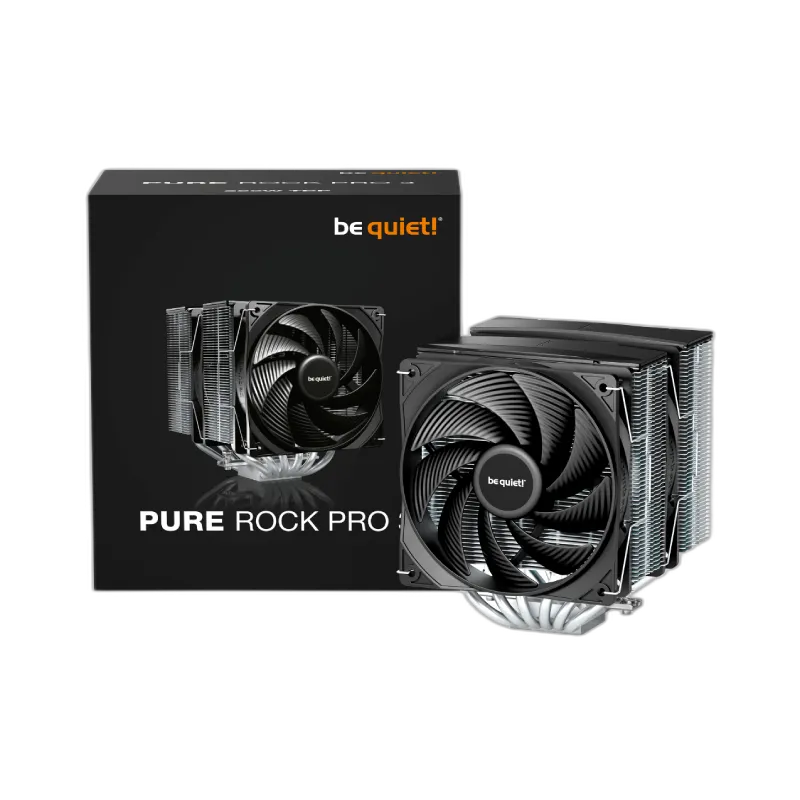 05-02-059-030 BEQUIET CPU AIR COOLER PURE ROCK PRO 3 BK041 - Image 1