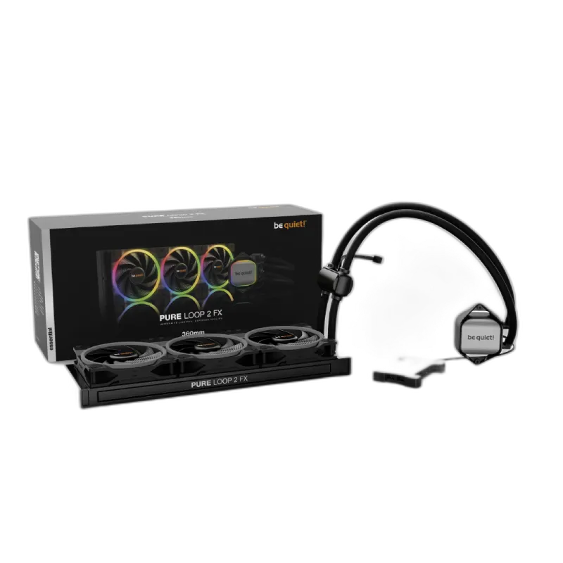 05-08-059-012 BEQUIET CPU HYDRO COOLER PURE LOOP 2 FX 360MM BW015 - Image 1