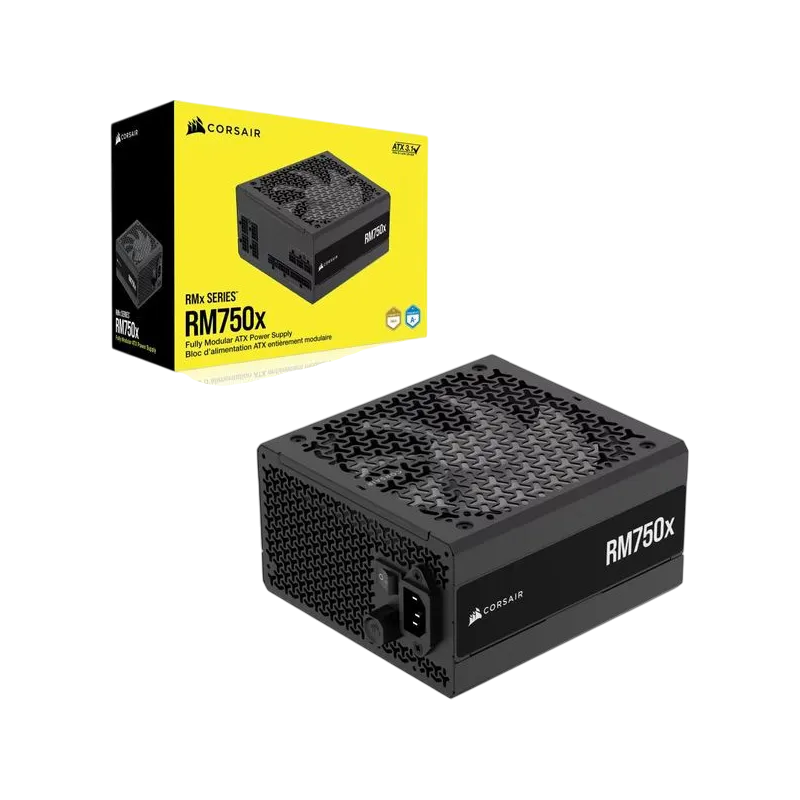 547601-1 PSU CORSAIR RM850X 850W FULLY MODULAR CYBENETICS GOLD CERTIFIED CP-9020270-EU - Image 1