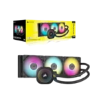 CORSAIR ICUE LINK TITAN 360 RX AIO RGB LIQUID CPU COOLER + CONTROLLER BLACK CW-9061018-WW - Image 2