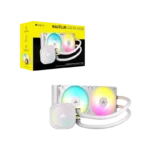 CORSAIR NAUTILUS 240 RS ARGB LIQUID CPU COOLER WHITE CW-9060094-WW - Image 2