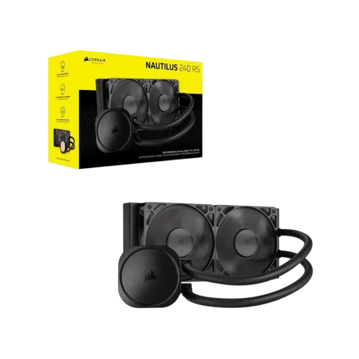 CORSAIR NAUTILUS 240 RS LIQUID CPU COOLER BLACK CW-9060088-WW - Image 2