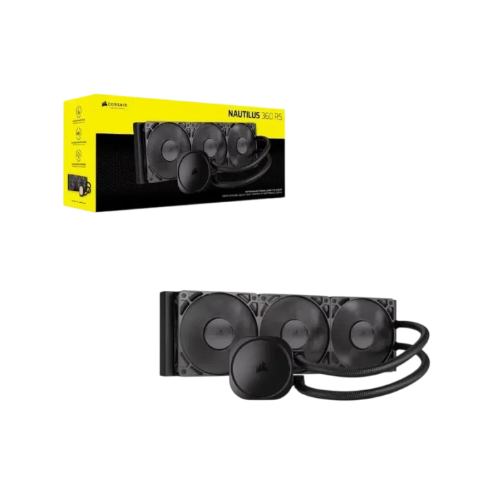 CORSAIR NAUTILUS 360 RS LIQUID CPU COOLER BLACK CW-9060089-WW - Image 4